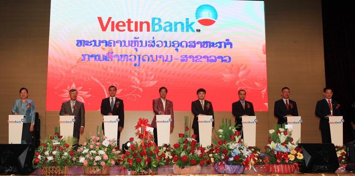 VietinBank khai trương Ngân hàng TNHH Công Thương Việt Nam tại Lào.