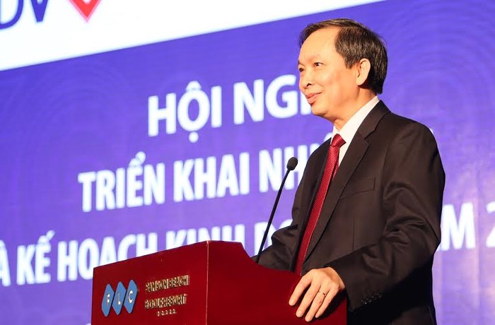 Phó Thống đốc Đào Minh Tú ghi nhận BIDV đã nỗ lực đạt được những kết quả hết sức ấn tượng, góp phần hoàn thành nhiệm vụ chung của ngành.