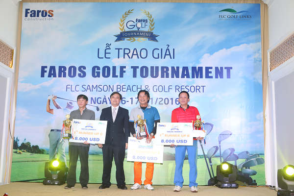 Cùng với giải thưởng Hole in One, các giải thưởng giá trị khác như hàng trăm triệu tiền mặt, thẻ hội viên hai sân golf của Tập đoàn FLC cũng được trao cho các golfer xuất sắc giành chức vô địch và nhất các bảng thi đấu trong 2 ngày.