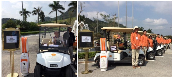 BRG Legend Hill Golf Resort chào mừng golf thủ Đoàn Châu Phong.