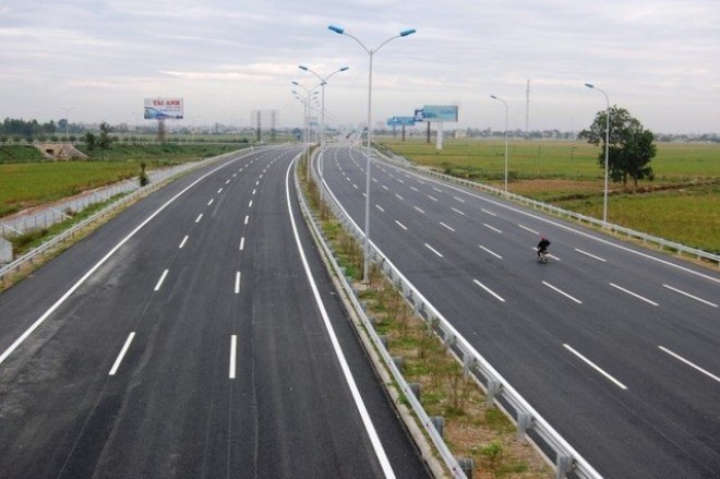 Tuyến đường cao tốc Hà Nội- Hải Phòng. Ảnh minh họa.