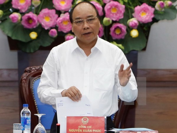 Thủ tướng Nguyễn Xuân Phúc. (Ảnh: Thống Nhất/TTXVN).
