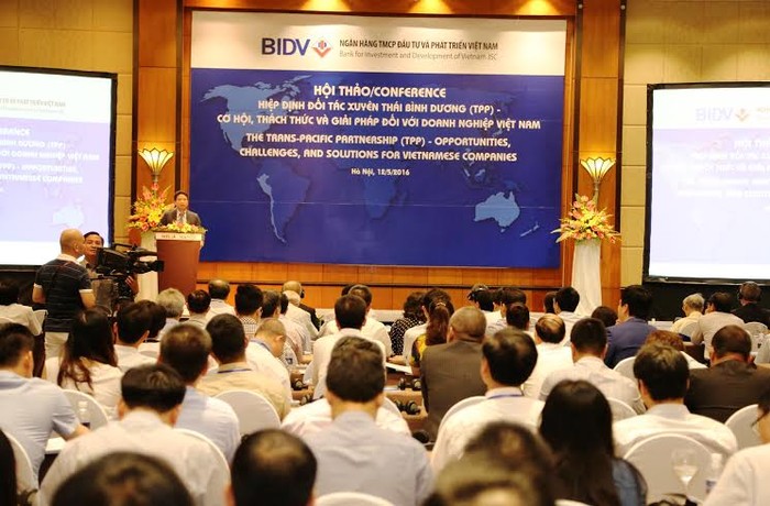 Hội thảo quốc tế với chủ đề “TPP – Cơ hội, thách thức và Giải pháp đối với Doanh nghiệp Việt Nam”.