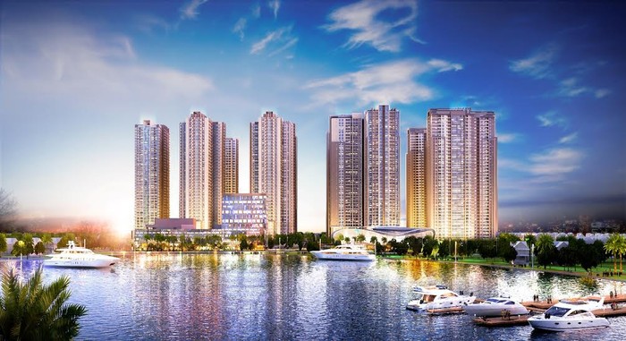 Goldmark City là một trong những dự án của TNR Holdings Việt Nam có tiến độ thi công tốt nhất, hiện đã vượt tiến độ 3 tháng so với dự kiến.