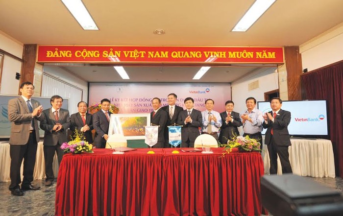 Lễ ký kết tài trợ Dự án của Nhà máy Chế biến gỗ MDF Kiên Giang.