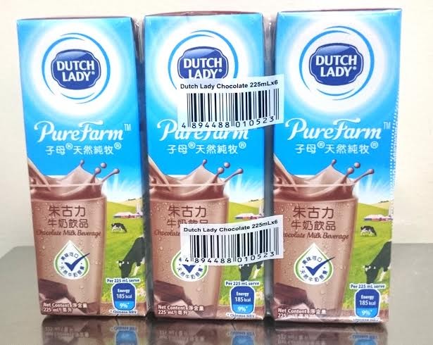 Sữa tiệt trùng Cô gái Hà Lan xuất khẩu sang Hồng Kông.