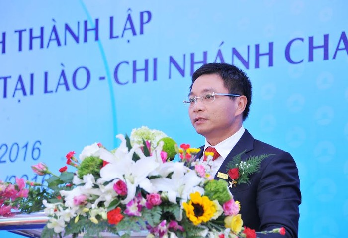 Ông Nguyễn Văn Thắng - Chủ tịch HĐQT VietinBank phát biểu tại Lễ khai trương.