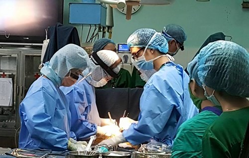 Việt Nam đã trở thành nước dẫn đầu khu vực Đông Nam Á về chuyển gốc động mạch thành công cho trẻ bị bệnh lý tim mạch bẩm sinh. Ảnh do bệnh viện cung cấp.
