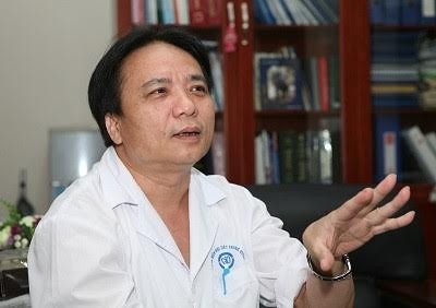 PGS.TS.BS.Trần Ngọc Lương, người sáng tạo ra kĩ thuật mổ nội soi tuyến giáp. Ảnh: PL.