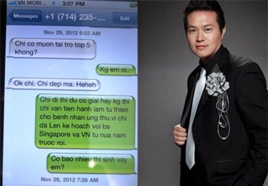 Ông trùm của các cuộc thi Hoa hậu người Việt hoàn cầu, Hoa hậu phu nhân....bị lộ tin nhắn gạ bán giải