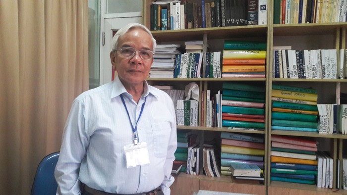 GS.TSKH Vũ Xuân Quang yêu cầu nghiên cứu sinh do mình hướng dẫn phải có hai bài báo quốc tế ISI. Ảnh: An Nguyên