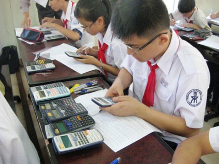 Đà Nẵng là địa phương đạt kết quả tốt nhất trong cuộc thi giải toán trên máy tính cầm tay cấp quốc gia khu vực miền Trung - Tây Nguyên. Ảnh: Báo Giáo dục thời đại