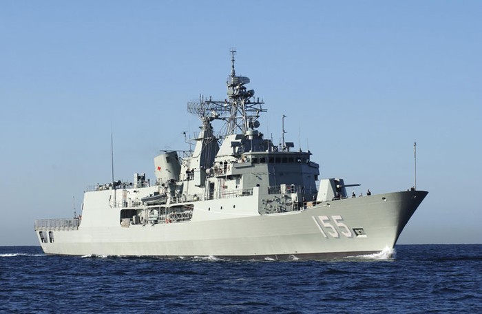 Tàu chiến hải quân hoàng gia Australia sẽ cập cảng Tiên Sa (Đà Nẵng) vào ngày 4/6 tới.