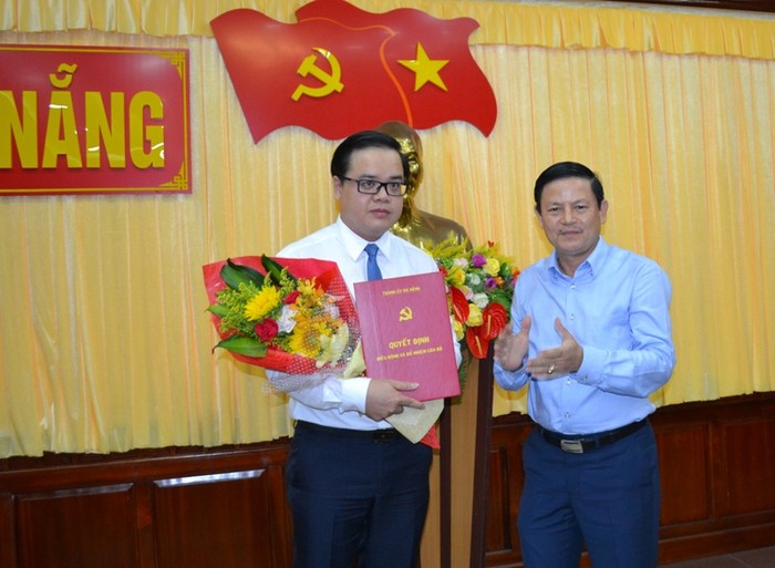 Ông Trần Nguyễn Minh Thành được điều động giữ chức Phó giám đốc Sở Giáo dục và Đào tạo Đà Nẵng. Ảnh: TT