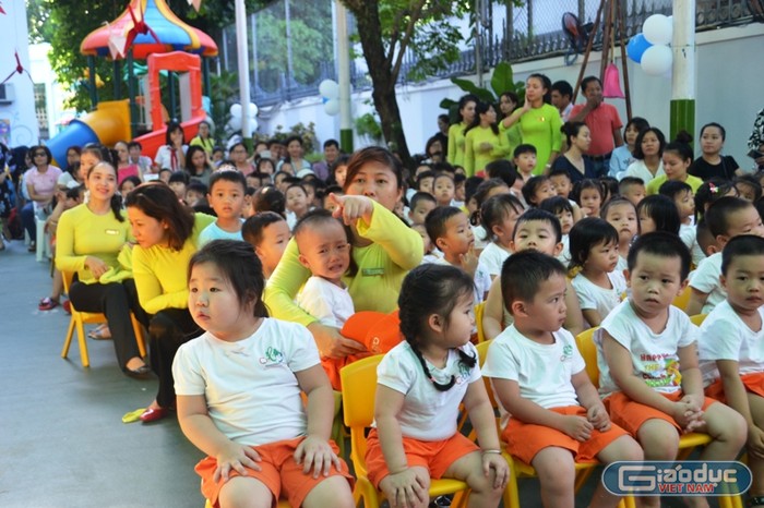 Ngành giáo dục Đà Nẵng được đánh giá là đã thực hiện tốt việc xã hội hóa ở bậc học mầm non.