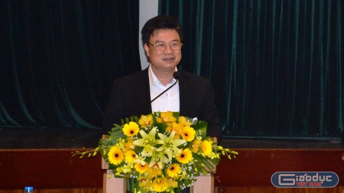 Tiến sĩ Nguyễn Hữu Độ - Thứ trưởng Bộ Giáo dục và Đào tạo cho biết, Bộ sẽ tiếp thu các ý kiến để điều chỉnh dự thảo Luật cho phù hợp. Ảnh: TT