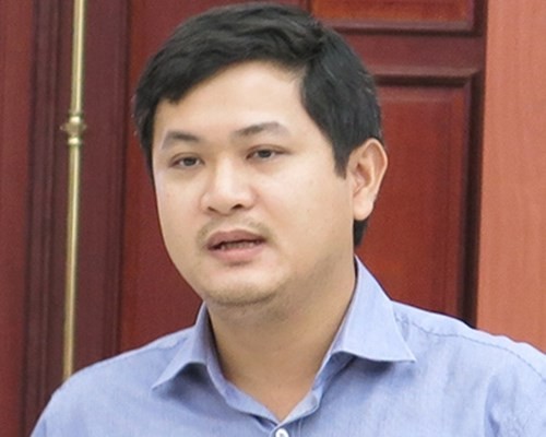 Ông Lê Phước Hoài Bảo, giám đốc sở Kế hoạch và Đầu tư tỉnh Quảng Nam đã đi làm việc trở lại sau gần hai tuần nghỉ phép. Ảnh: Báo Quảng Nam