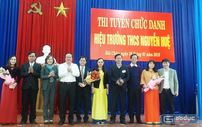 Đà Nẵng thi tuyển chức danh Hiệu trưởng trường trung học cơ sở Nguyễn Huệ. Ảnh: TT