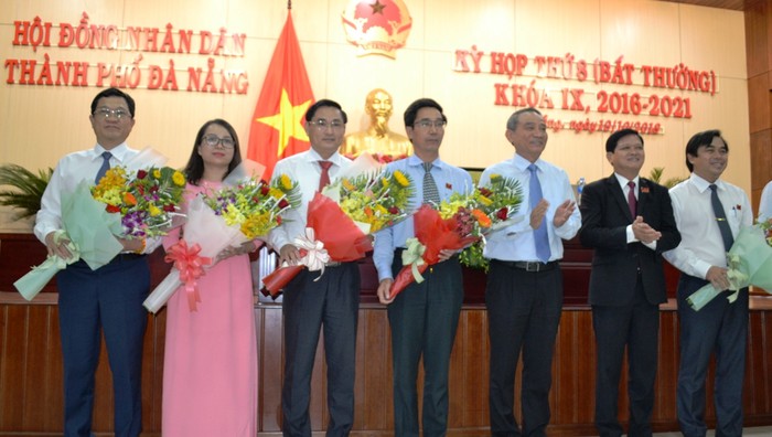Hội đồng nhân dân thành phố Đà Nẵng họp bất thường để miễn nhiệm và bầu mới nhiều chức danh lãnh đạo quan trọng. Ảnh: TT