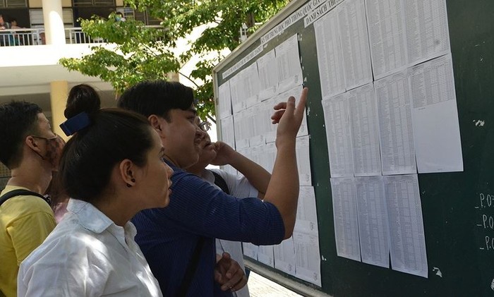 Kỳ tuyển sinh năm 2019, ngành giáo dục Đà Nẵng có nhiều điểm mới về ưu tiên môn ngoại ngữ. Ảnh: AN