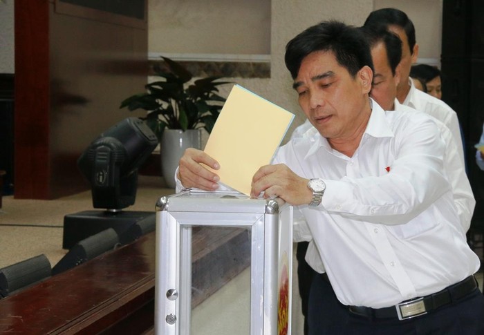 Ông Lê Văn Dũng được bầu làm Phó Bí thư thường trực tỉnh ủy Quảng Nam. Ảnh: CTV