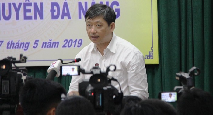 Phó Chủ tịch Ủy ban nhân dân thành phố Đà Nẵng cho biết, sẽ tiến hành đàm phán với doanh nghiệp để điều chỉnh quy hoạch nhằm tăng diện tích cây xanh, không gian công cộng... Ảnh: TT