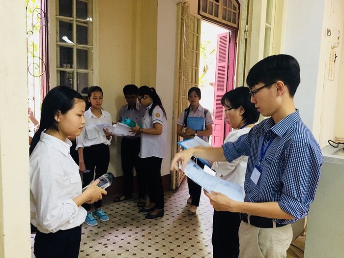 Đà Nẵng có hơn 10.250 hồ sơ đăng ký dự thi kỳ thi trung học phổ thông quốc gia 2019. Ảnh: AN