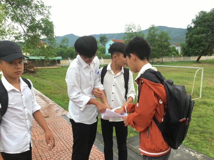 Kỳ thi tuyển sinh lớp 10 trung học phổ thông ở Quảng Bình năm nay có nhiều sai sót nghiêm trọng. Ảnh: NP