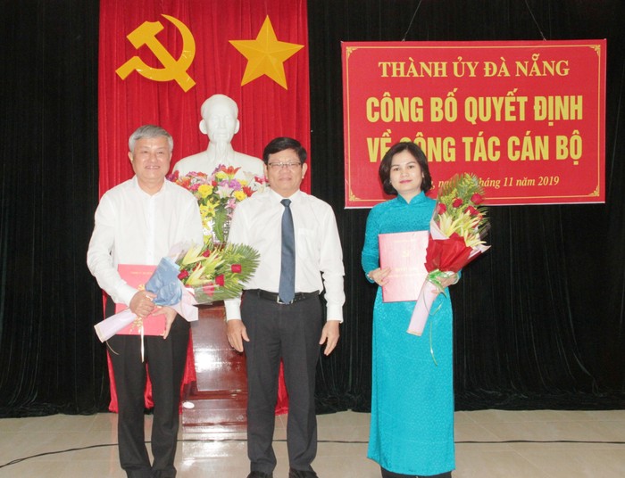 Bà Lê Thị Mỹ Hạnh được bổ nhiệm làm Trưởng ban Nội chính Thành ủy Đà Nẵng. Ảnh: TH