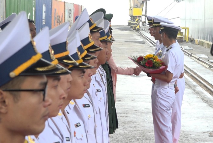 Lực lượng hải quân hai nước Việt Nam - Nhật Bản sẽ có các hoạt động trao đổi chuyên môn về rà phá mìn dưới nước. Ảnh: AN