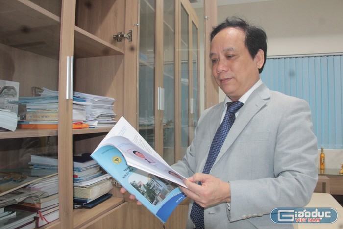Phó Giáo sư Nguyễn Ngọc Vũ - Giám đốc Đại học Đà Nẵng tin tưởng giáo dục đại học sẽ có những bước tiến vượt bậc trong thời gian tới. Ảnh: TT