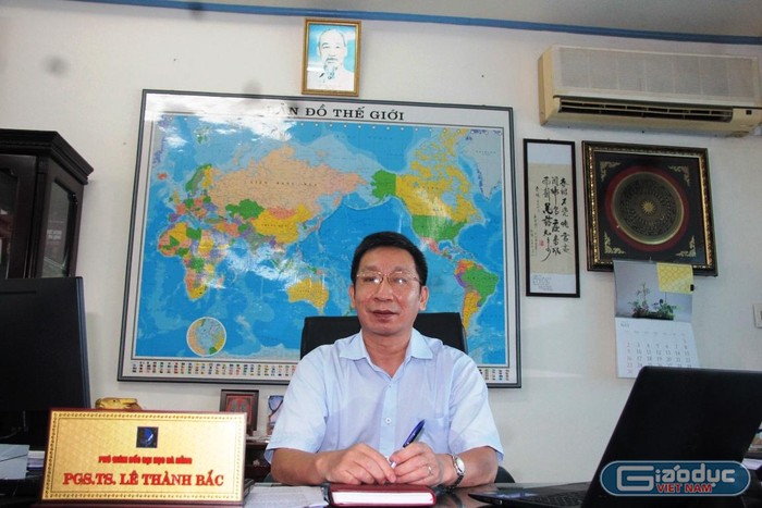 Phó Giáo sư Lê Thành Bắc – Phó Giám đốc Đại học Đà Nẵng nêu ra những điểm mới của đề án 89 so với các đề án trước đó. Ảnh: TT