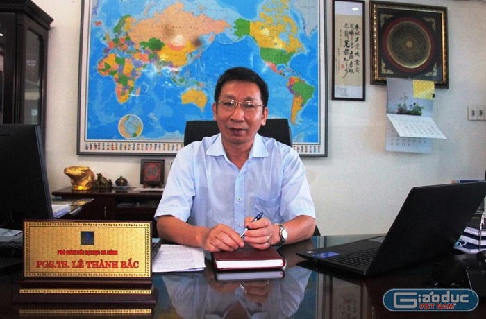 Phó Giáo sư Lê Thành Bắc - Phó Giám đốc Đại học Đà Nẵng cho biết, đã có ba trường Đại học thành viên gửi đề án tham gia đào tạo theo đề án 89. Ảnh: TT