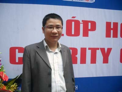 Ông Lê Việt Chung, Trưởng phòng Phòng truyền thông, Công ty CP thế giới số Trần Anh.