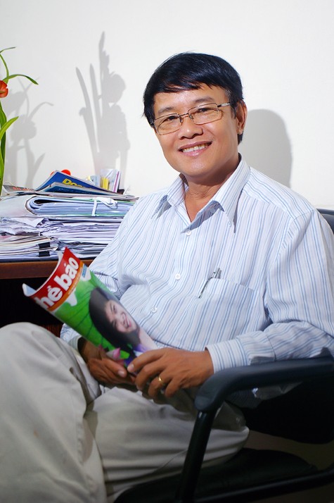 Nhà báo Huỳnh Dũng Nhân, Phó Chủ tịch Hội Nhà báo TP Hồ Chí Minh, TBT Tạp chí Nghề báo