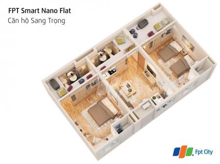Phối cảnh 3D của căn hộ