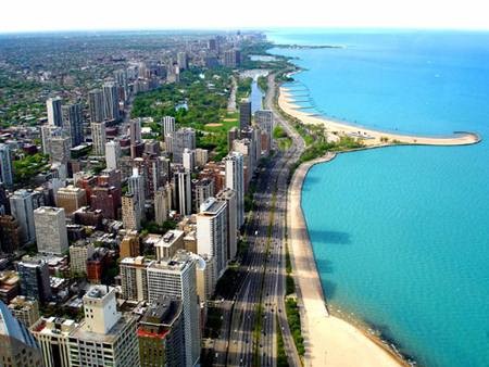 Chicago, thành phố gió của nước Mỹ, nổi tiếng với bờ hồ Michigan và Công viên Thiên niên kỷ