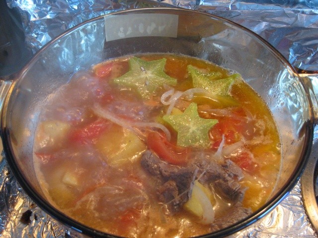 6. Canh thịt bò nấu khế chua