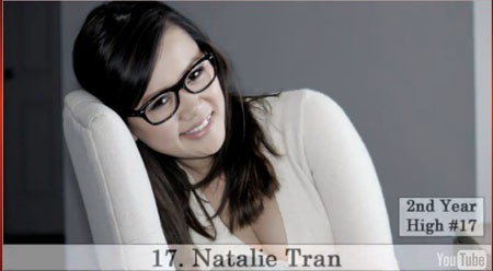 Natalie Trần đứng thứ 17 trong danh sách bình chọn gương mặt đẹp của Independent Critics. Tạp chí này dự đoán thiếu nữ gốc Việt sẽ còn "leo" lên vị trí cao hơn nữa trong năm 2012