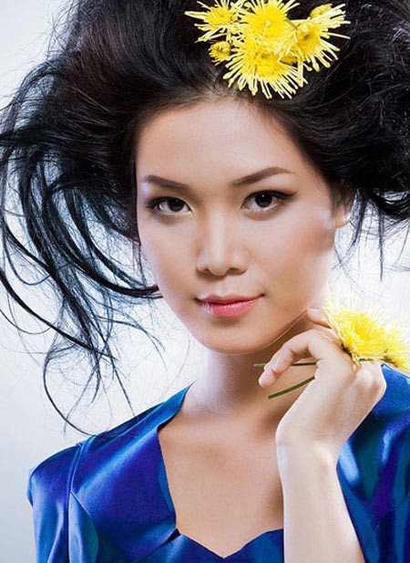 Hoa hậu Thùy Dung.