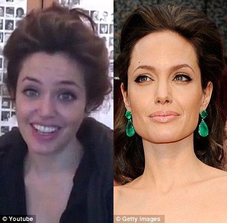 Ngỡ ngàng xem "bản sao" song sinh với Angelina Jolie  ảnh 3
