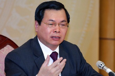 Nguyên Bộ trưởng Công thương Vũ Huy Hoàng (Ảnh: laodong.com.vn).