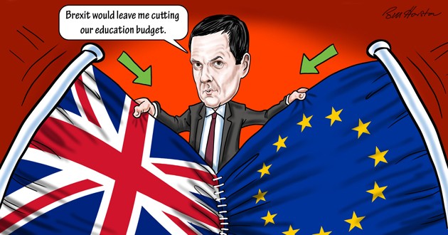 Theo tờ feweek.co.uk, cảnh báo ngân sách giáo dục của Brexit sẽ bị cắt giảm do sự rời đi của EU.