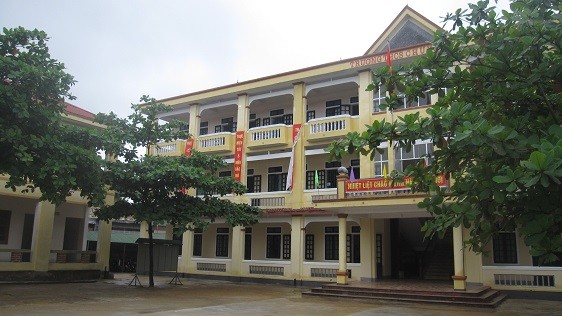 Trường THCS Chu Văn An, nơi được lãnh đạo Sở thỏa thuận “ngầm” dừng chương trình thí điểm VNEN