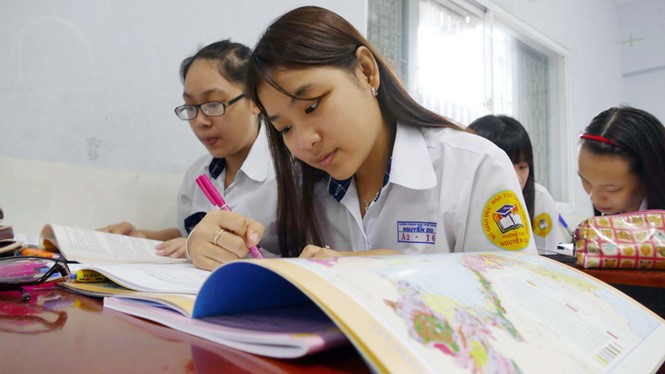 Nếu đề án thông qua, học sinh thành phố Hồ Chí Minh sẽ có kỳ thi Trung học Phổ thông riêng (Ảnh: thanhnien.vn).