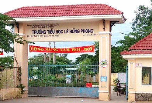 Trường Tiểu học Lê Hồng Phong có nhiều học sinh lớp 3 nhưng không biết đọc (Ảnh: vnexpress.vn).