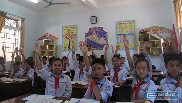 Học sinh lớp 7 ở Hà Tĩnh tán thành bỏ VNEN.
