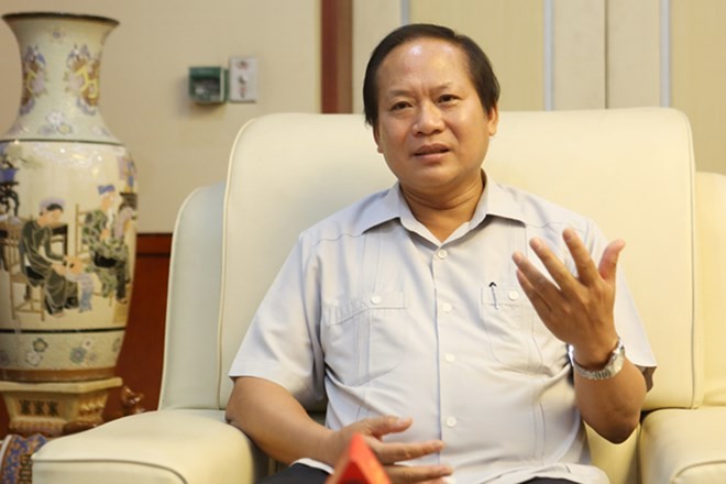 Bộ trưởng Bộ Thông tin và Truyền thông Trương Minh Tuấn (Ảnh: infonet.vn).