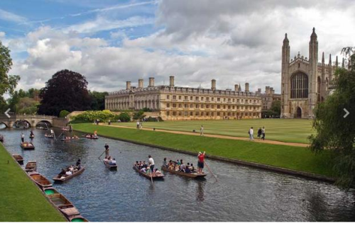 ĐH Cambridge tọa lạc tại TP Cambridge được xây dựng vào năm 1209. Nhắc đến các trường đại học nổi tiếng ở Anh không thể không kể tên trường ĐH này