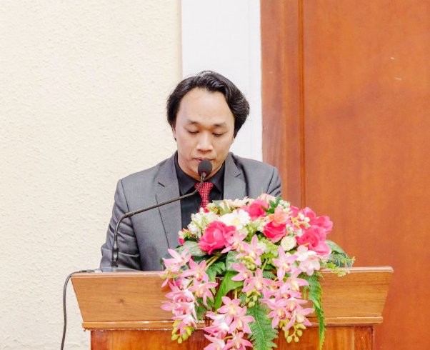 Tiến sĩ Phan Lê Chung - Bí thư Đảng ủy, Chủ tịch Hội đồng trường, Trường Đại học Nghệ thuật (Đại học Huế). Ảnh: NVCC